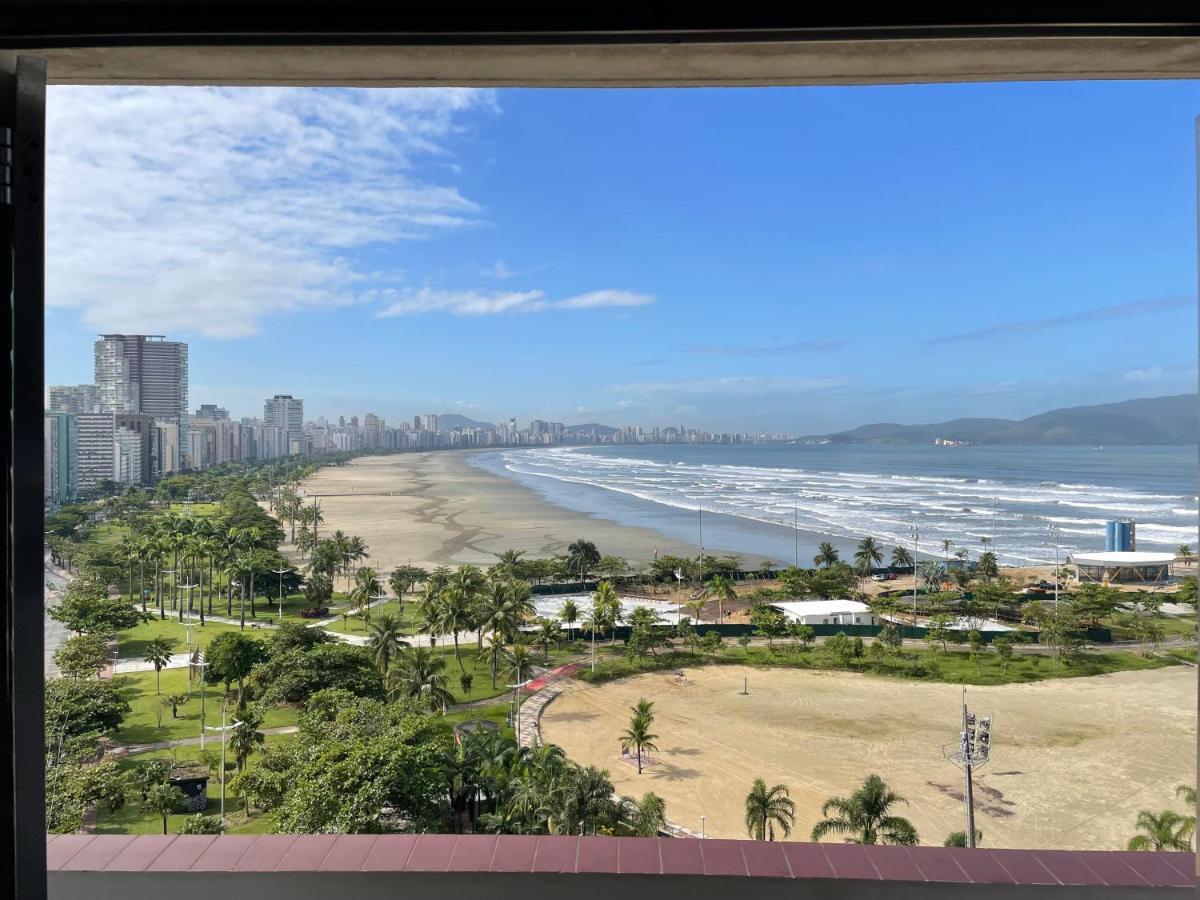 Pe Na Areia Em Santos! Que Vista Mar! Apartment Santos  Ngoại thất bức ảnh