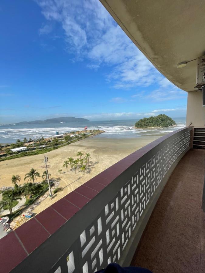Pe Na Areia Em Santos! Que Vista Mar! Apartment Santos  Ngoại thất bức ảnh