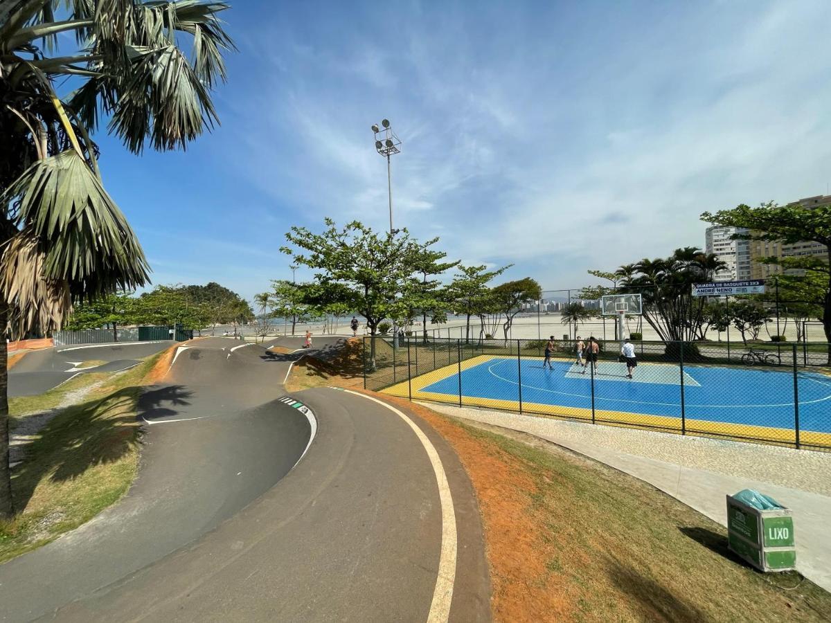 Pe Na Areia Em Santos! Que Vista Mar! Apartment Santos  Ngoại thất bức ảnh