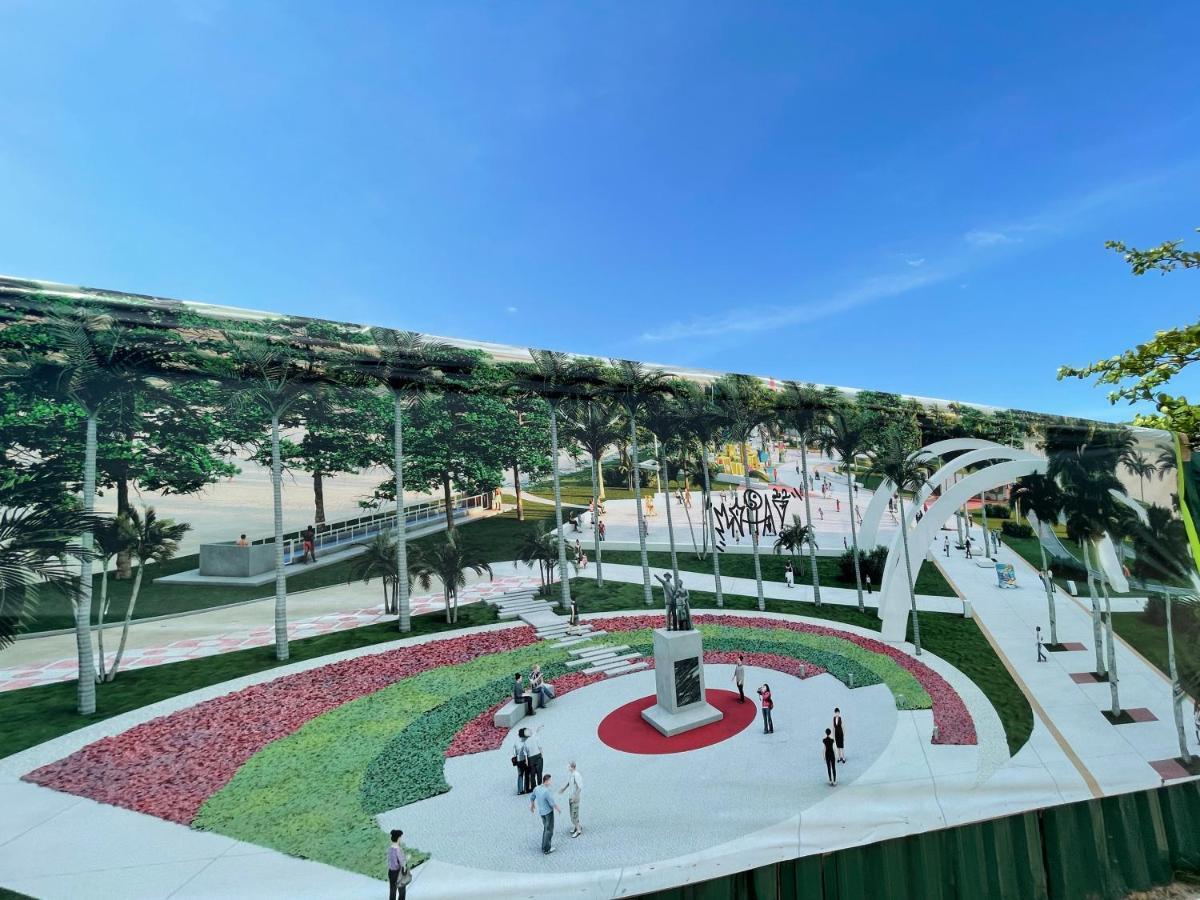 Pe Na Areia Em Santos! Que Vista Mar! Apartment Santos  Ngoại thất bức ảnh