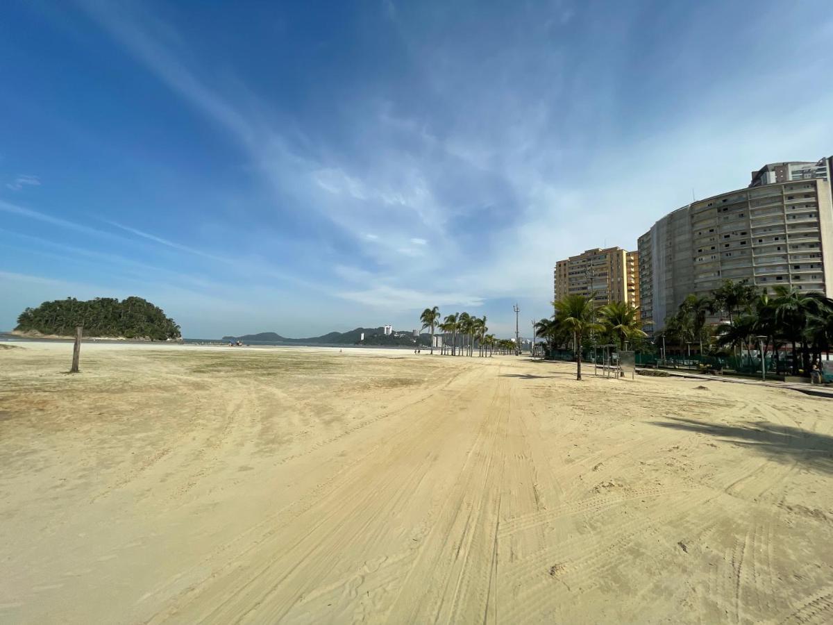 Pe Na Areia Em Santos! Que Vista Mar! Apartment Santos  Ngoại thất bức ảnh