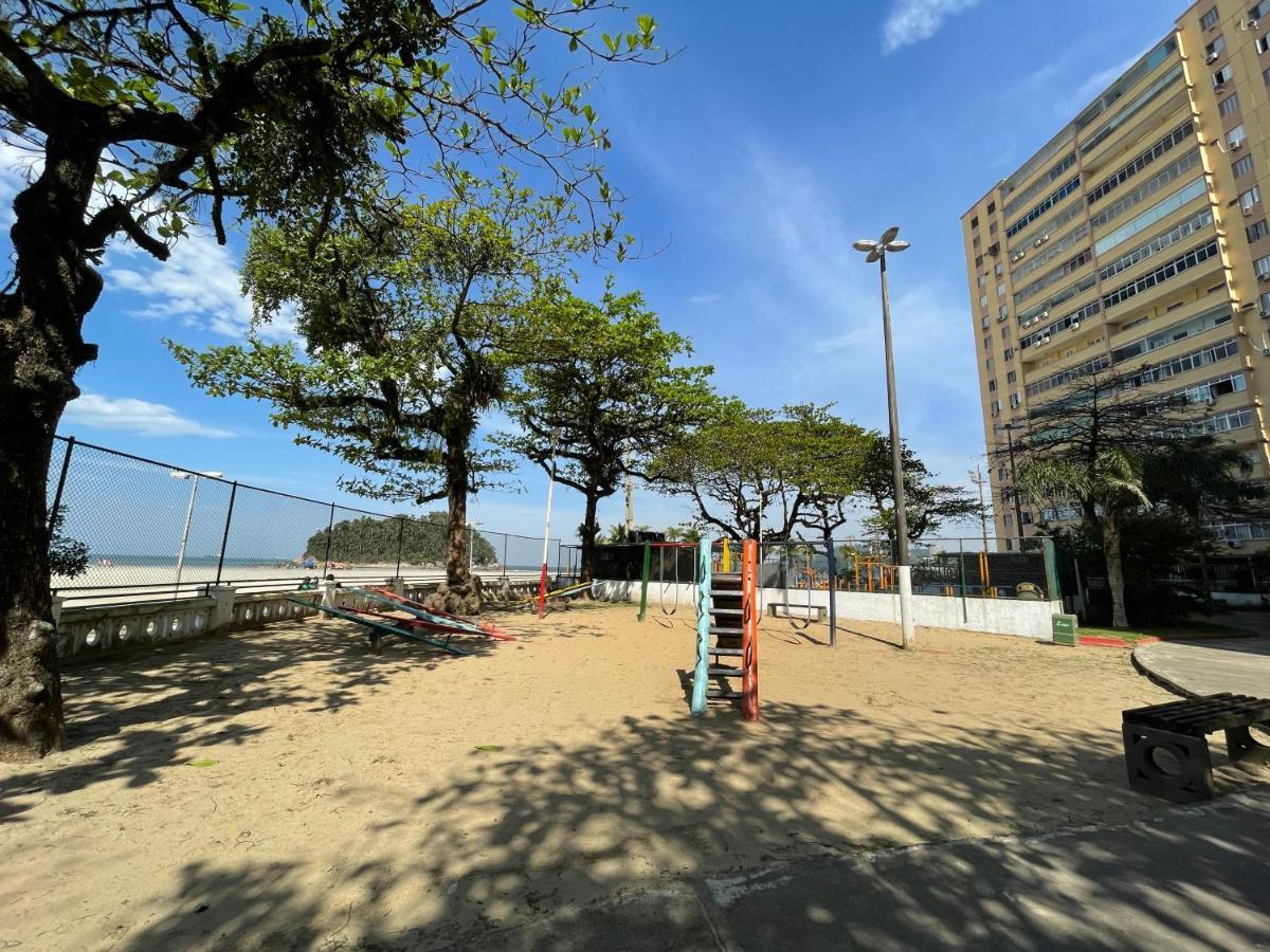 Pe Na Areia Em Santos! Que Vista Mar! Apartment Santos  Ngoại thất bức ảnh