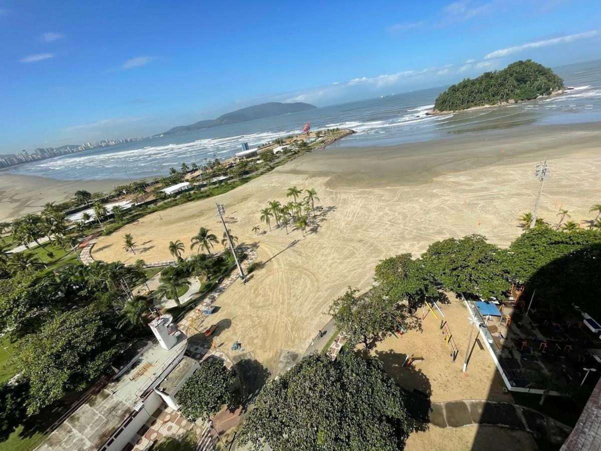 Pe Na Areia Em Santos! Que Vista Mar! Apartment Santos  Ngoại thất bức ảnh